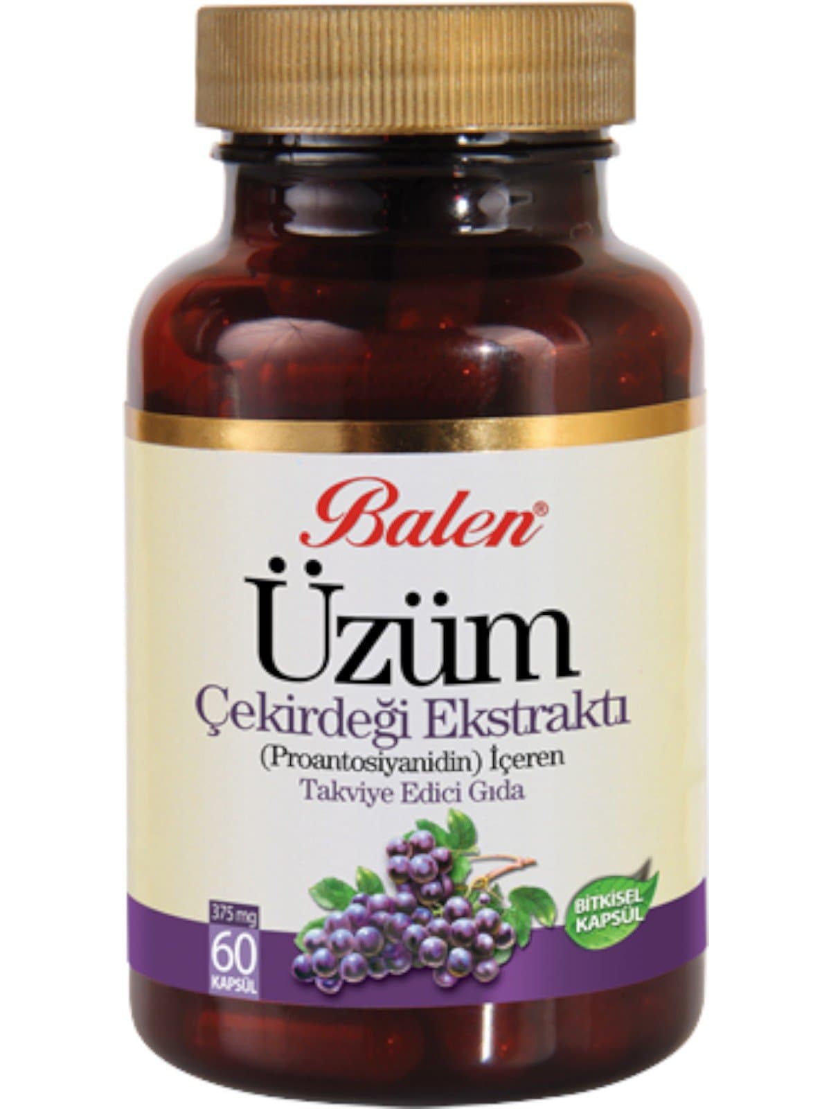 Balen Üzüm Çekirdeği Ekstraktı Kapsül