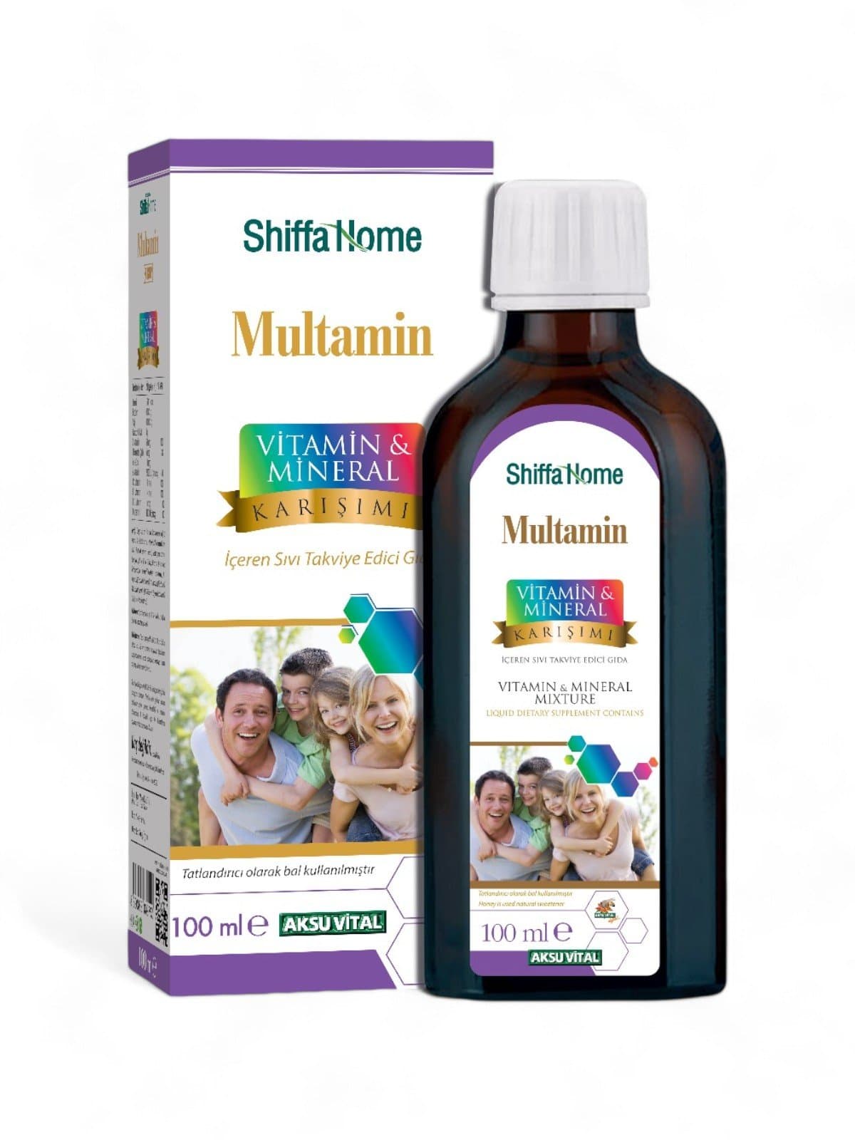 AksuVital Multamin Şurup 100 ml | Vitamin Mineral Karışımı