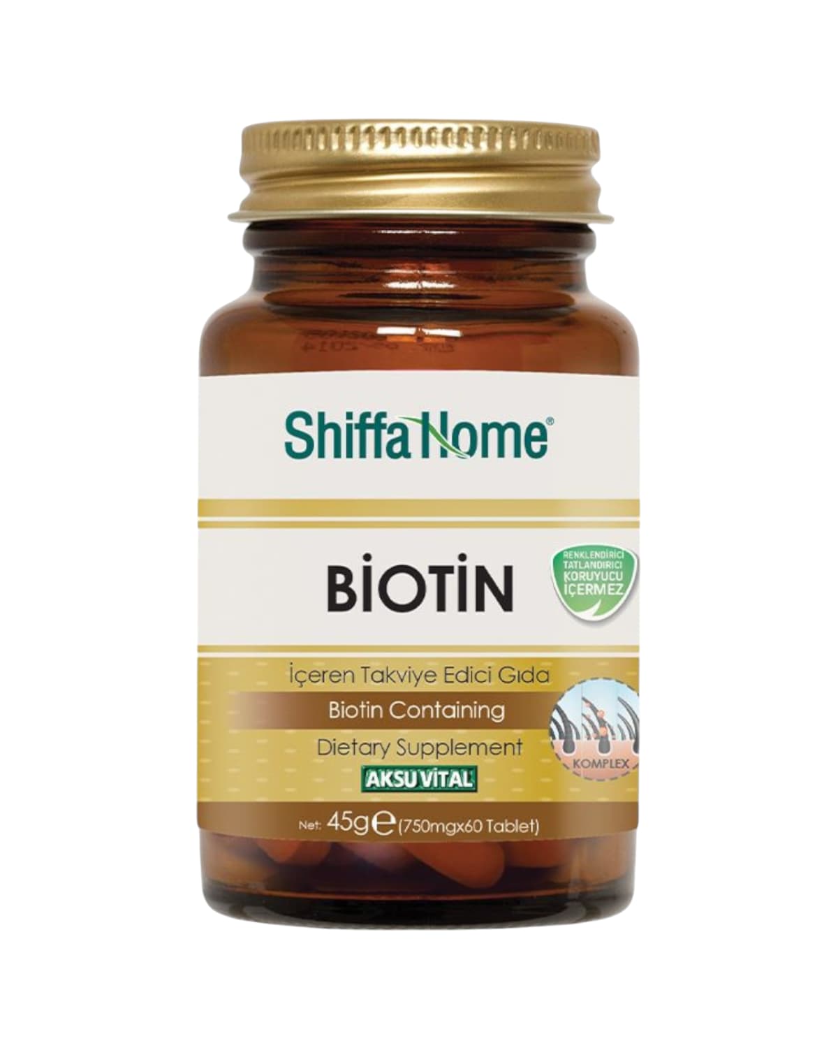 Shiffa Home Biotin (B7 Vitamini) 60 Tablet