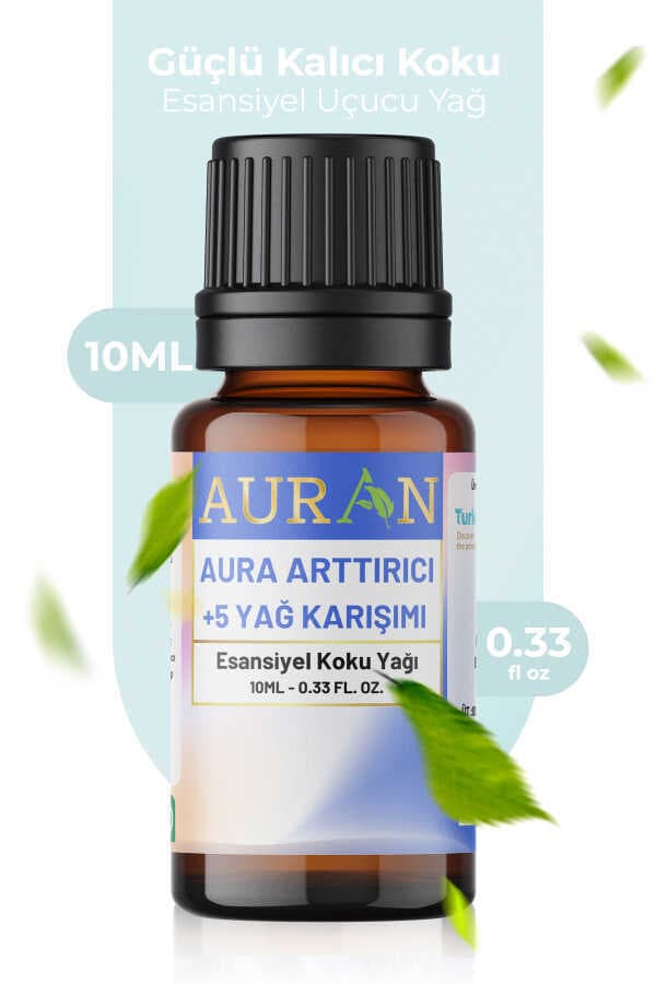Auran Aromaterapi Aura Arttırıcı Sinerji Karışım Esansiyel Yağ-10 ml